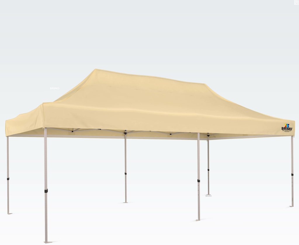 Brimo Párty stan 3 x 6 m béžový S. Ocel eco