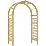 Dřevěná pergola Shumee oblouk 243 cm – Hledejceny.cz