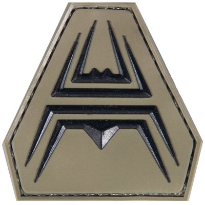 ANAREUS ANAREUS 3D nášivka DIAMOND Patch (50 mm) – RAL 7013 – Zbozi.Blesk.cz