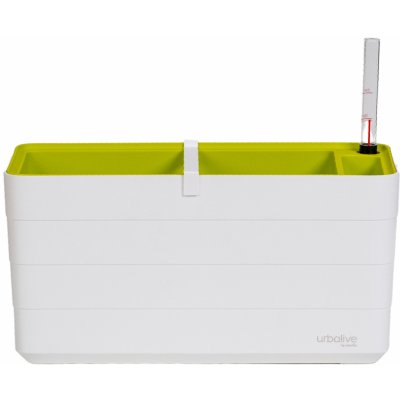 Plastia Bílý samozavlažovací truhlík 40 cm Berberis – Hledejceny.cz