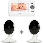 Alecto Dětská chůvička DVM-140 s kamerou a 4,3 barevným displejem, bílá – Hledejceny.cz