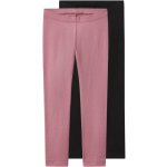 lupilu Dívčí legíny 2 kusy černá lila fialová – Sleviste.cz