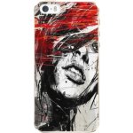 Pouzdro iSaprio Sketch Face - iPhone 5/5S/SE – Sleviste.cz