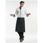 Chaud Devant Kuchařská džínová zástěra Black Denim Black černá – Hledejceny.cz