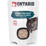 Ontario Cat Soup Ocean Fish with vegetables 40 g – Sleviste.cz