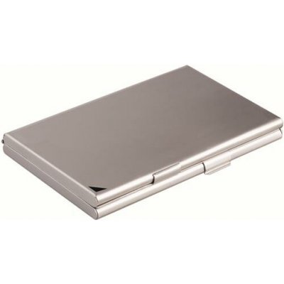 DURABLE Pouzdro na vizitky, kovové „CARD BOX DUO“, stříbrné 243323 – Hledejceny.cz