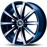 RH Gt Rad 11X19 5X130 ET65 blue polished | Zboží Auto