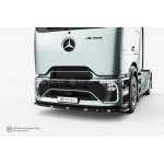Rám pod nárazník, 5 bílých a 2 oranžové LED, pro Mercedes-Benz Actros 25-, lakovaný