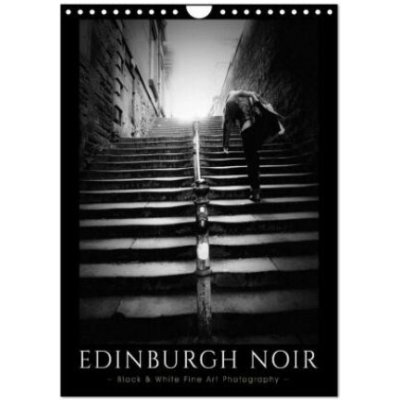 EDINBURGH NOIR Wall DIN A4 portrait, CALVENDO 12 Month Wall 2026 – Zboží Mobilmania