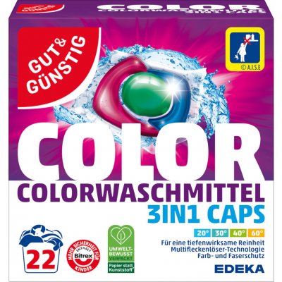 G&G gelové kapsle na praní barevného prádla 22 PD – Hledejceny.cz