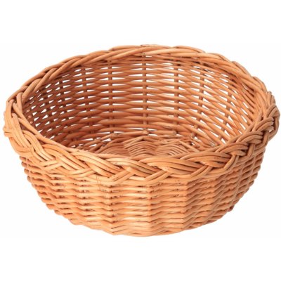 ČistéDřevo Proutěná ošatka na pečivo kulatá – Zboží Dáma