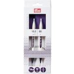 Prym pletací jehlice PRYM ERGO 215813, ergonomické plastové, kruhové, 1 kus, délka 80cm, velikost 10mm