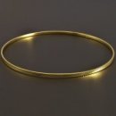 Goldstore zlatý náramek pevný kruh vybrušovaný 1.01.NR005360.70