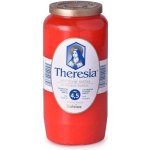 Bolsius Theresia kompozitní červená 320 g – Zboží Dáma