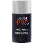 Giorgio Armani Black Code deostick 75 ml – Zboží Dáma