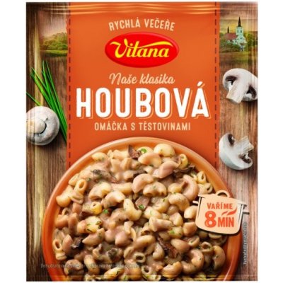 Vitana Prima Cucina Instantní houbová omáčka s těstovinami 154 g – Sleviste.cz