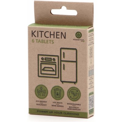 Powerton Eco čistící tablety Ekologický čistič 6 ks – Zboží Dáma