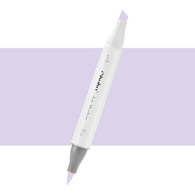 Lihová fixa OHUHU oboustranná Brush & Chisel, Dark Violet Light (R24) – Hledejceny.cz