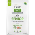 Brit Care Sustainable Senior Chicken & Insect 3 kg – Hledejceny.cz