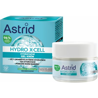 Astrid Hydro X-Cell hydratační gel krém pro normální a smíšenou pleť 50 ml – Hledejceny.cz