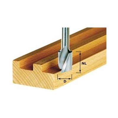 Festool HW Spi S8 D4/10 Spirálová drážkovací fréza HW, stopka 8 mm 490977 – Sleviste.cz