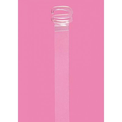 Julimex Silikonová ramínka RT-08 14mm plasový háček Čirá – Hledejceny.cz