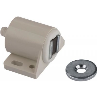 Walteco Nábytkový magnet, seřiditelný nosnost 4 kg, bílý, 2 ks 84503 – Zboží Mobilmania