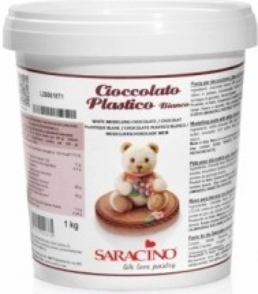 Saracino Modelovací Čokoláda bílá 1 kg