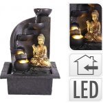 ProGarden fontána pokojová s LED osvětlením BUDDHA rovná – Zboží Dáma