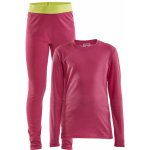 Craft Core Warm Baselayer dětský set růžová – Zboží Dáma