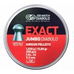 Diabolky JSB Exact Jumbo 5,5 mm 250 ks – Hledejceny.cz