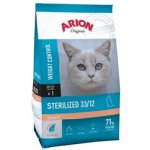 Arion Original Cat Sterilized Salmon 7,5 kg – Zboží Mobilmania