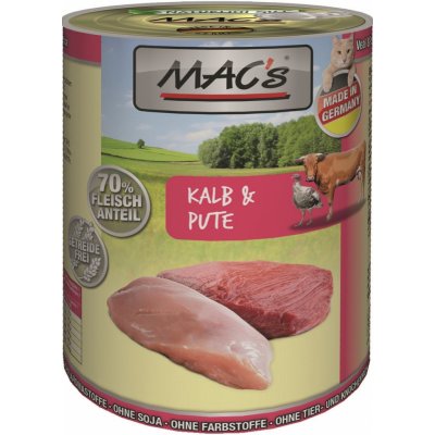 Mac's Cat masová telecí & krůtí 200 g – Zbozi.Blesk.cz