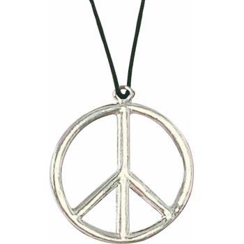 Hippies náhrdelník kovový