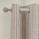 Catherine Lansfield Logan Stripe závěs hnědá – Zboží Mobilmania