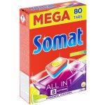 Somat All in 1 Lemon & Lime tablety do myčky na nádobí 80 tablet 1440 g – Zbozi.Blesk.cz