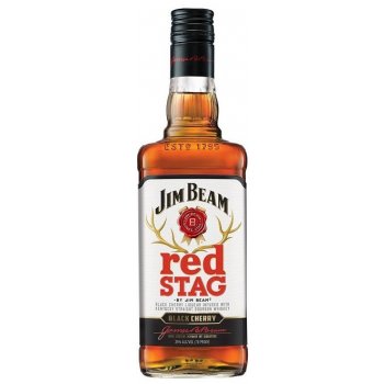 Jim Beam Red Stag Cherry 32,5% 0,7 l (holá láhev)
