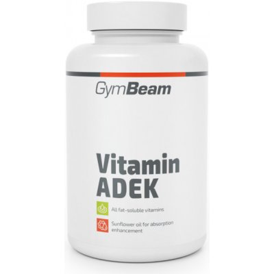 GymBeam Vitamín ADEK 90 kapslí – Hledejceny.cz