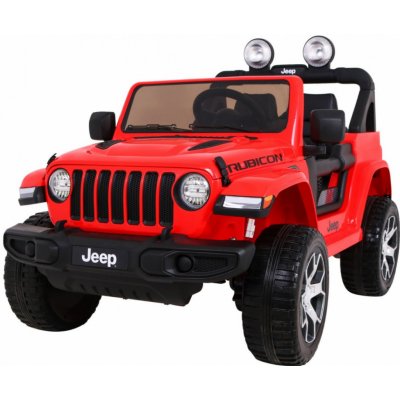 RKToys elektrické auto Jeep Wrangler Rubicon Červená