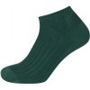 Knitva NÍZKÉ COOL ANTIBAKTERIÁLNÍ ponožky 3 párů tmavě zelená