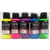 Akrylová a olejová barva Vallejo Premium Color Fluorescent Color Set (5x60ml)