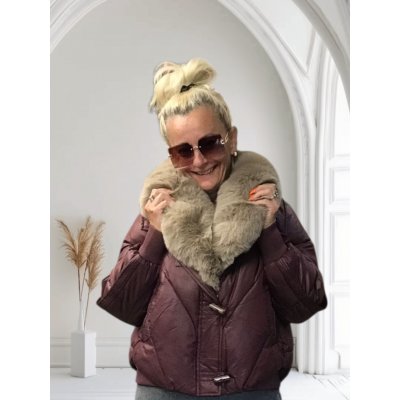 Laura bunda bordo – Zboží Dáma