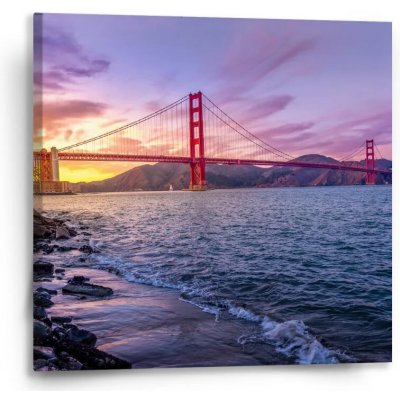 Sablio Obraz Golden Gate 5 - 50x50 cm – Hledejceny.cz