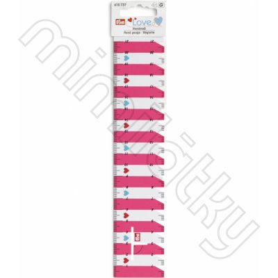 Měřítko ruční MAXI PRYM LOVE - růžové – Zboží Dáma