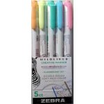 Zebra Pen Mildliner Fluorescent 5 ks 78105 – Hledejceny.cz