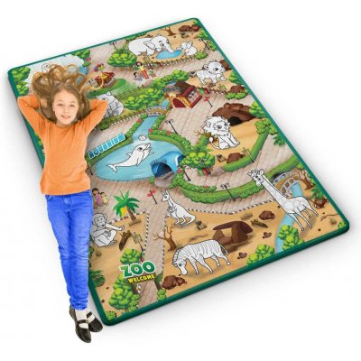 Ricokids Válcovaná pěnová podložka na vybarvování ZOO – Sleviste.cz