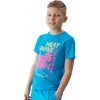Dětské tričko 4F JUNIOR-TSHIRT-4FJWSS24TTSHM1137-33S Modrá