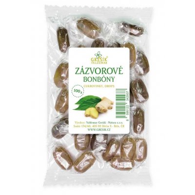 Grešík Zázvorové bonbóny 100 g – Zboží Dáma