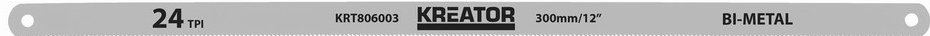 KREATOR 2x pilový plátek na ocel 300mm bimetal KRT806003
