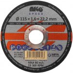 Magg Kotouč řezný 115 x 1,6 x 22 mm RKQS11515220 – Zboží Dáma